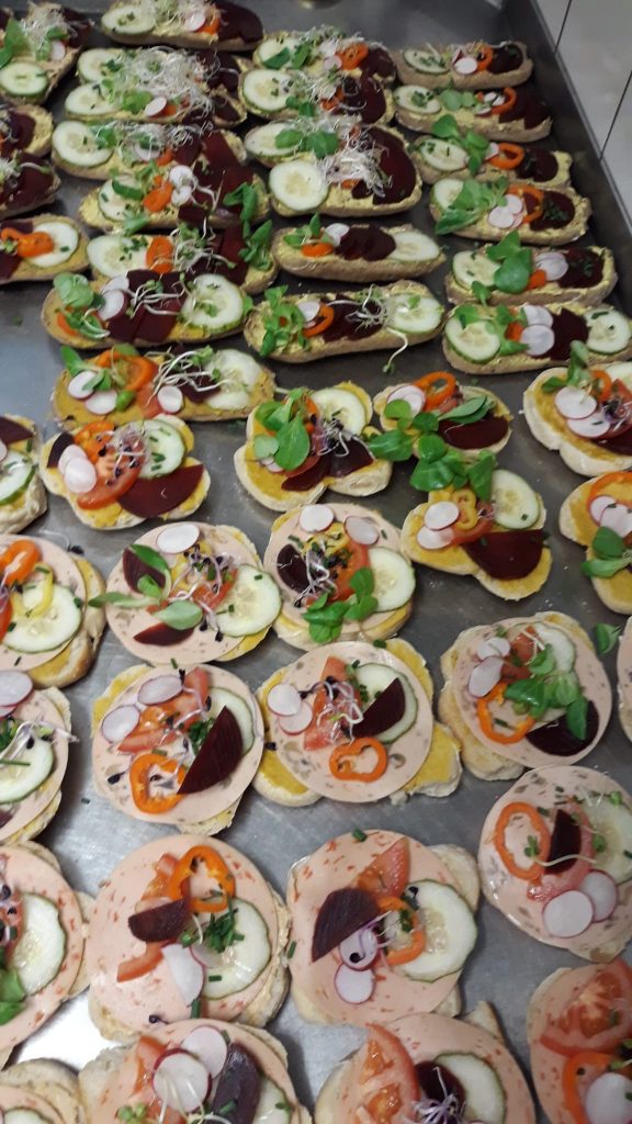 belegte Brötchen gemischt